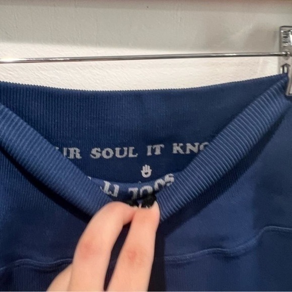 Spiritual Gangster Tie Dye Stripes High Waisted Leggings - Picture 4 of 6